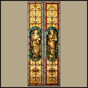 Antique stained glass