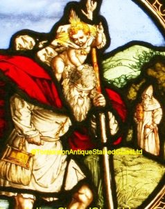 St Christopher Stained Glass