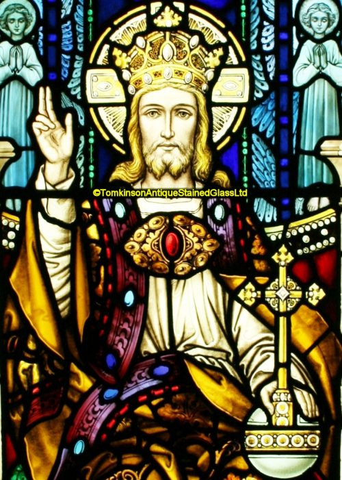 Christ King of Kings Stained Glass - Tomkinson Stained Glass