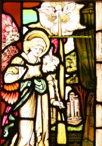 Angel Gabriel Stained Glass