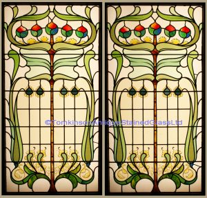 Art Nouveau Stained Glass Windows