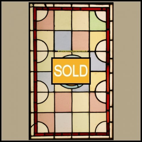 Edwardian Stained Glass For Sale