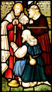 The 3 Shepherds Stained Glass Window