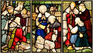 Adoration of the Magi Stained Glass