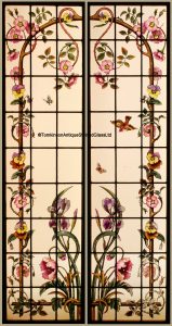 Antique French Stained Glass Windows