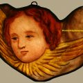 Antique Angel Stained Glass