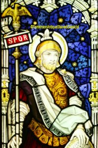 St Longinus Stained Glass Window