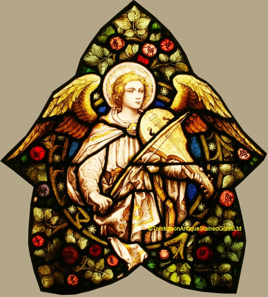 Angel Church Window - Tomkinson Stained Glass