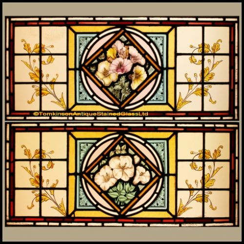 Victorian Stained Glass For Sale