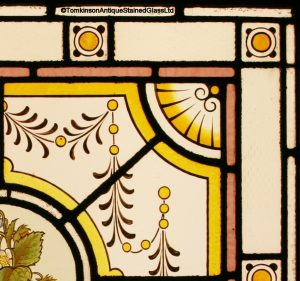 Edwardian Stained Glass Window