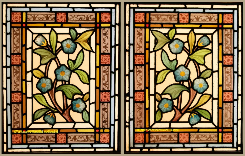 Arts And Crafts Windows Tomkinson Stained Glass