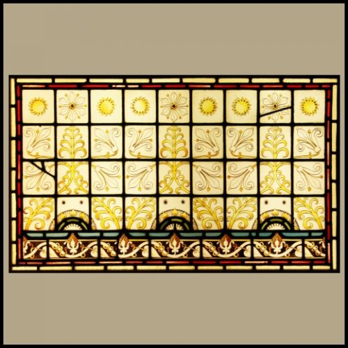 Victorian Stained Glass Window