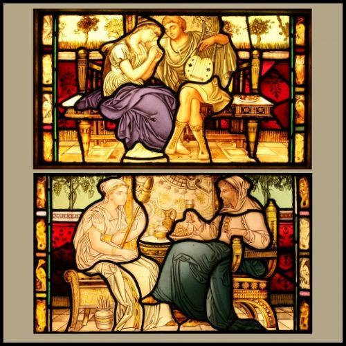 Antique Stained Glass Windows