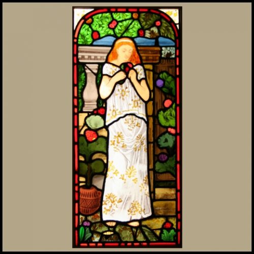 Victorian Stained Glass Panel