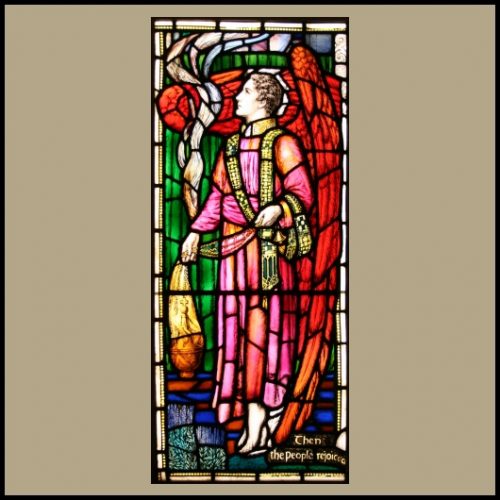 Seraphim Angel Stained Glass