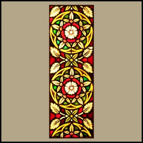 Victorian Stained Glass Window